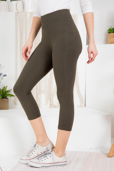 OLIVE LEGGINGS 2-2-2