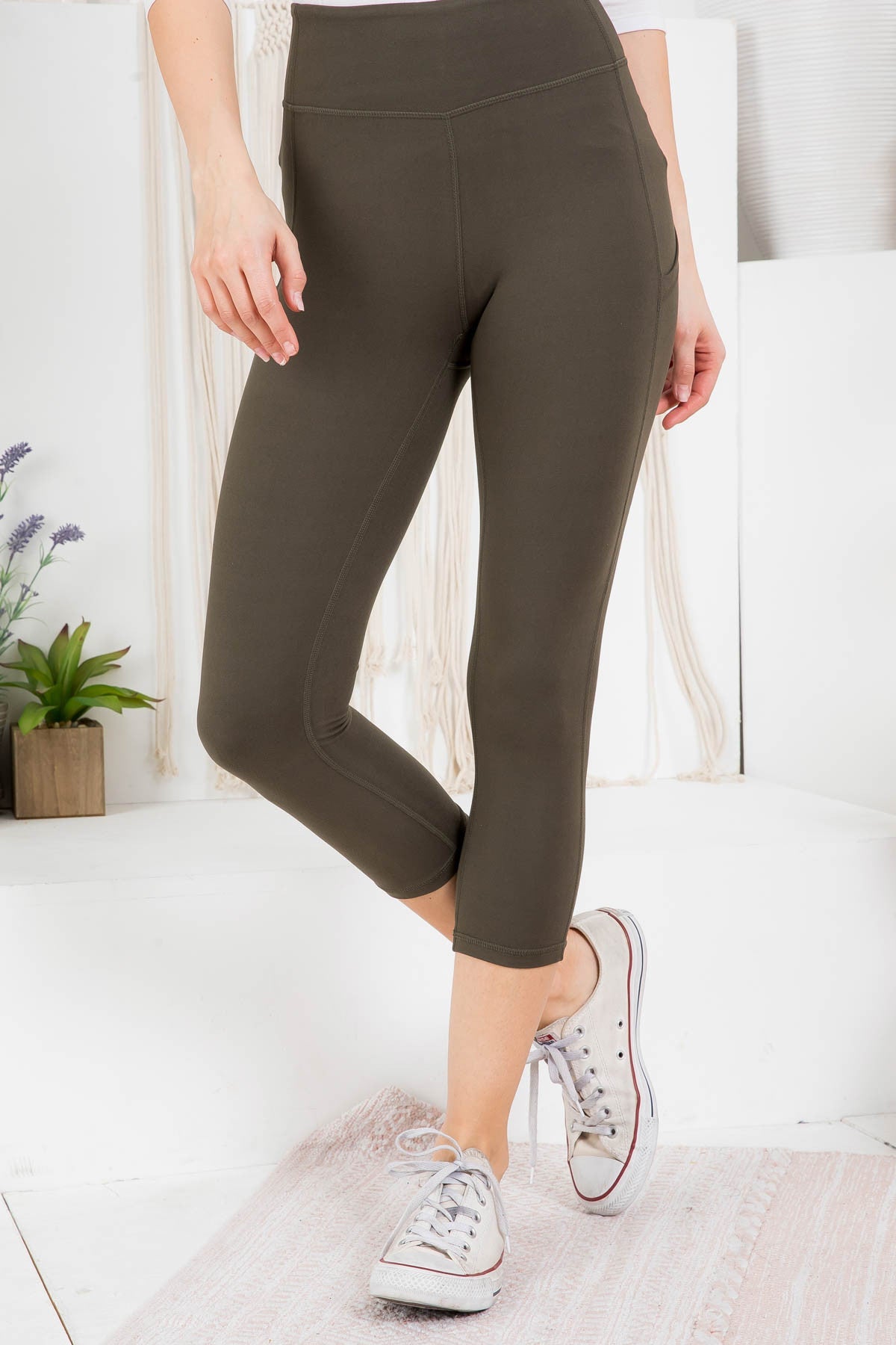 OLIVE LEGGINGS 2-2-2