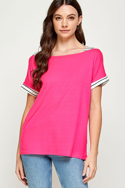 C50-A-3-WT2510 FUCHSIA TOP 2-2-2