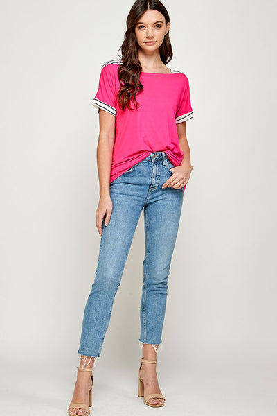 C50-A-3-WT2510 FUCHSIA TOP 2-2-2