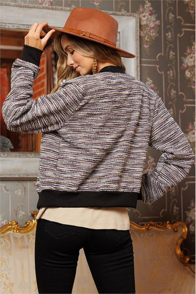 S13-9-1-T80688-BLACK MULTI BOMBER JACKET 2-2-2
