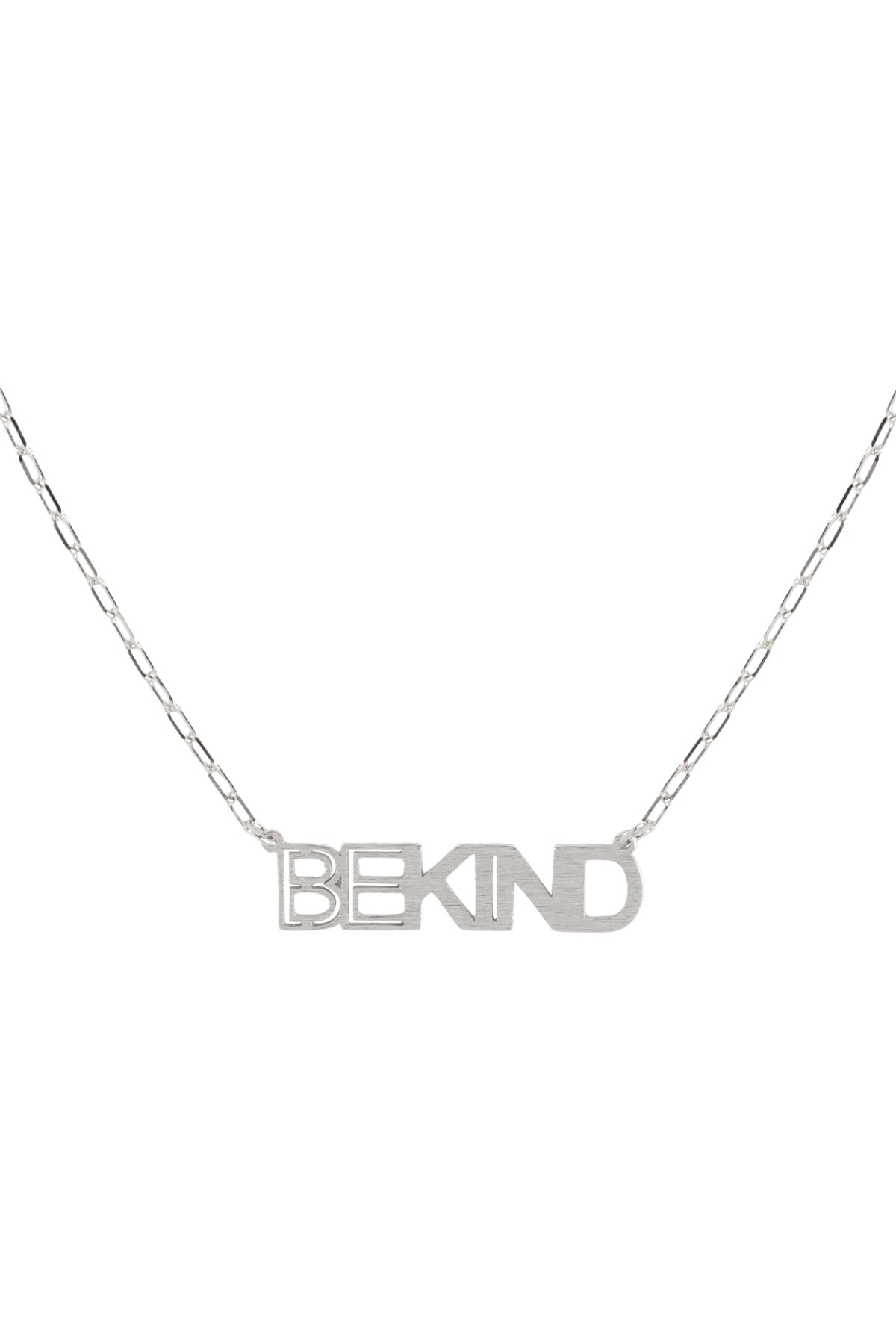 CUT OUT LETTER BRASS PENDANT NECKLACE/6PCS (NOW $2.75 ONLY!)