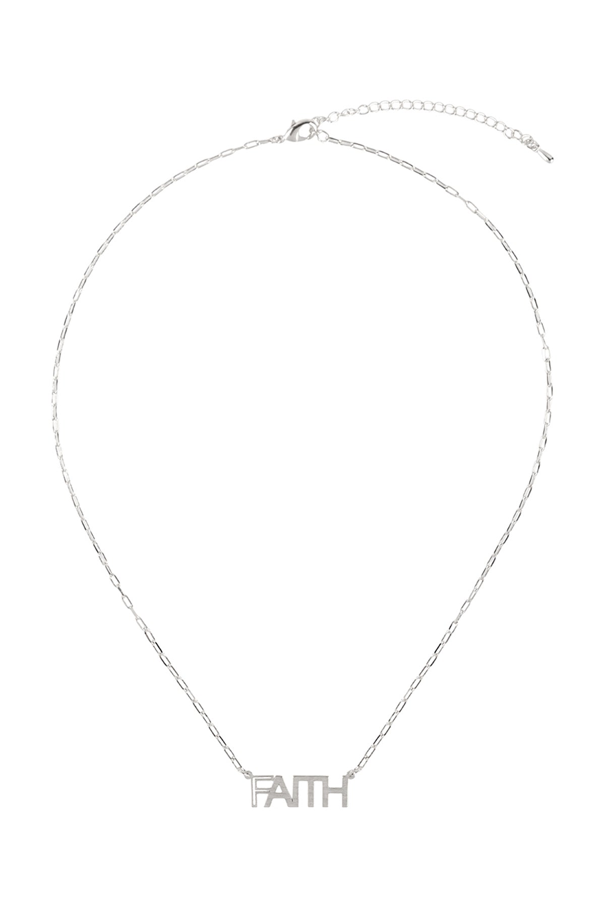 CUT OUT LETTER BRASS PENDANT NECKLACE/6PCS (NOW $2.75 ONLY!)