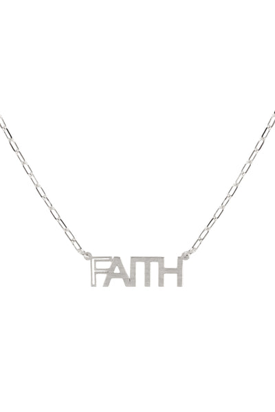 CUT OUT LETTER BRASS PENDANT NECKLACE/6PCS (NOW $2.75 ONLY!)