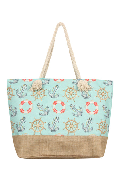 ANCHOR PRINT TOTE BAG