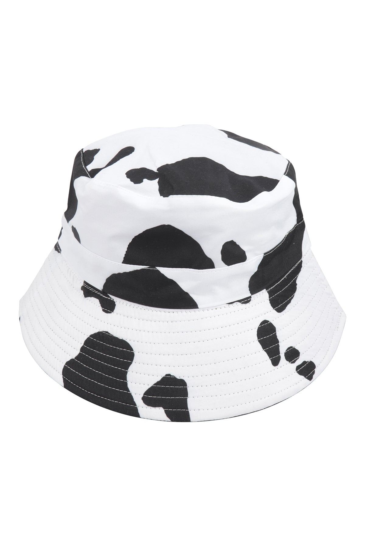 COW PRINT FASHION BUCKET HAT