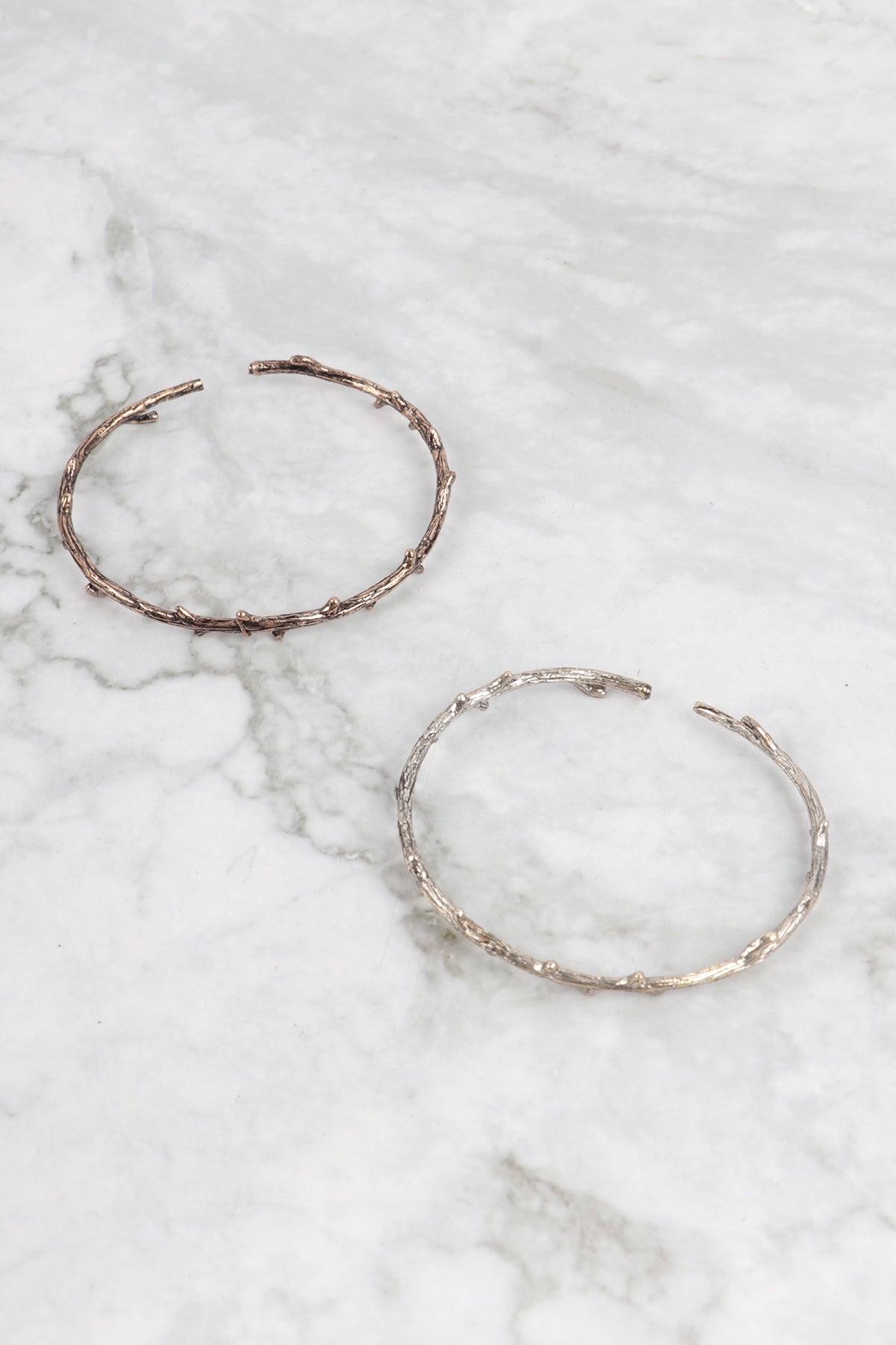 TREE BRANCH BANGLE BRACELET