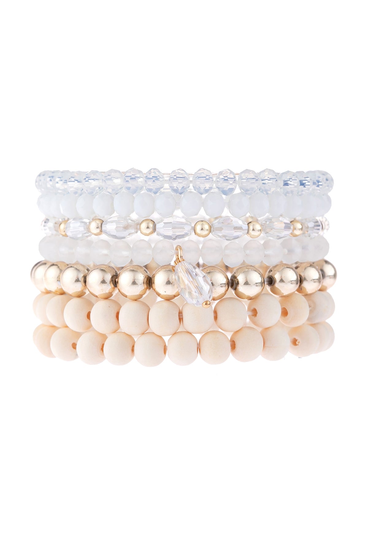 MULTILINE BEADED BRACELET