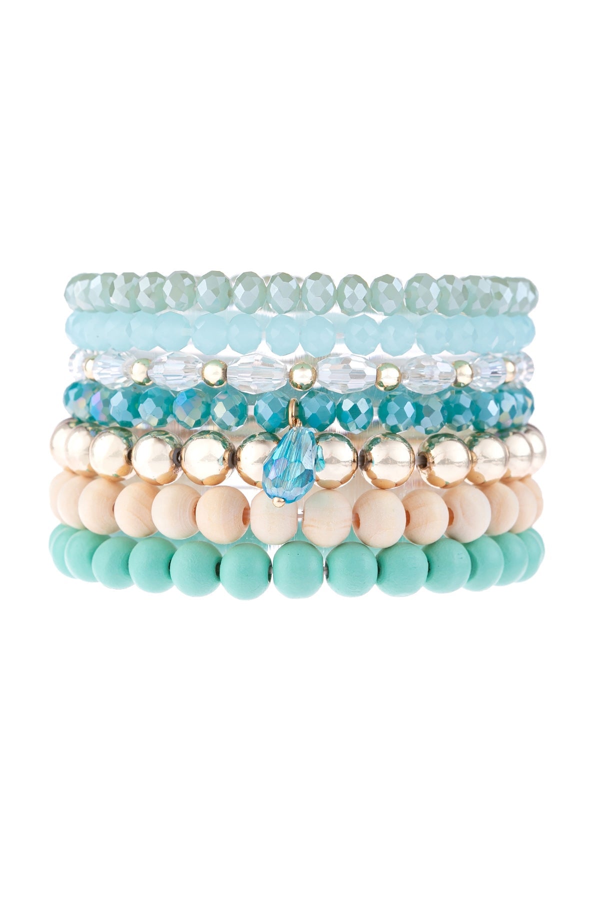 MULTILINE BEADED BRACELET