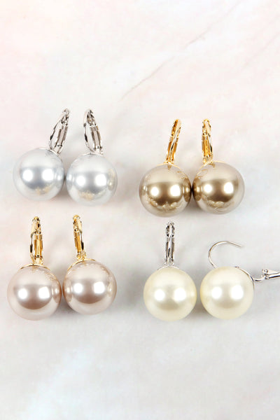 HINGED PEARL EARRINGS