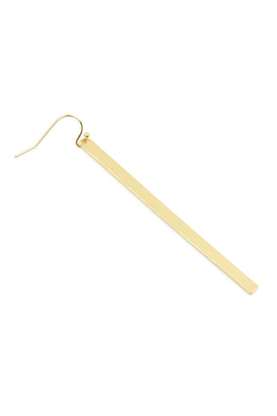 BAR DROP EARRINGS/6PAIRS