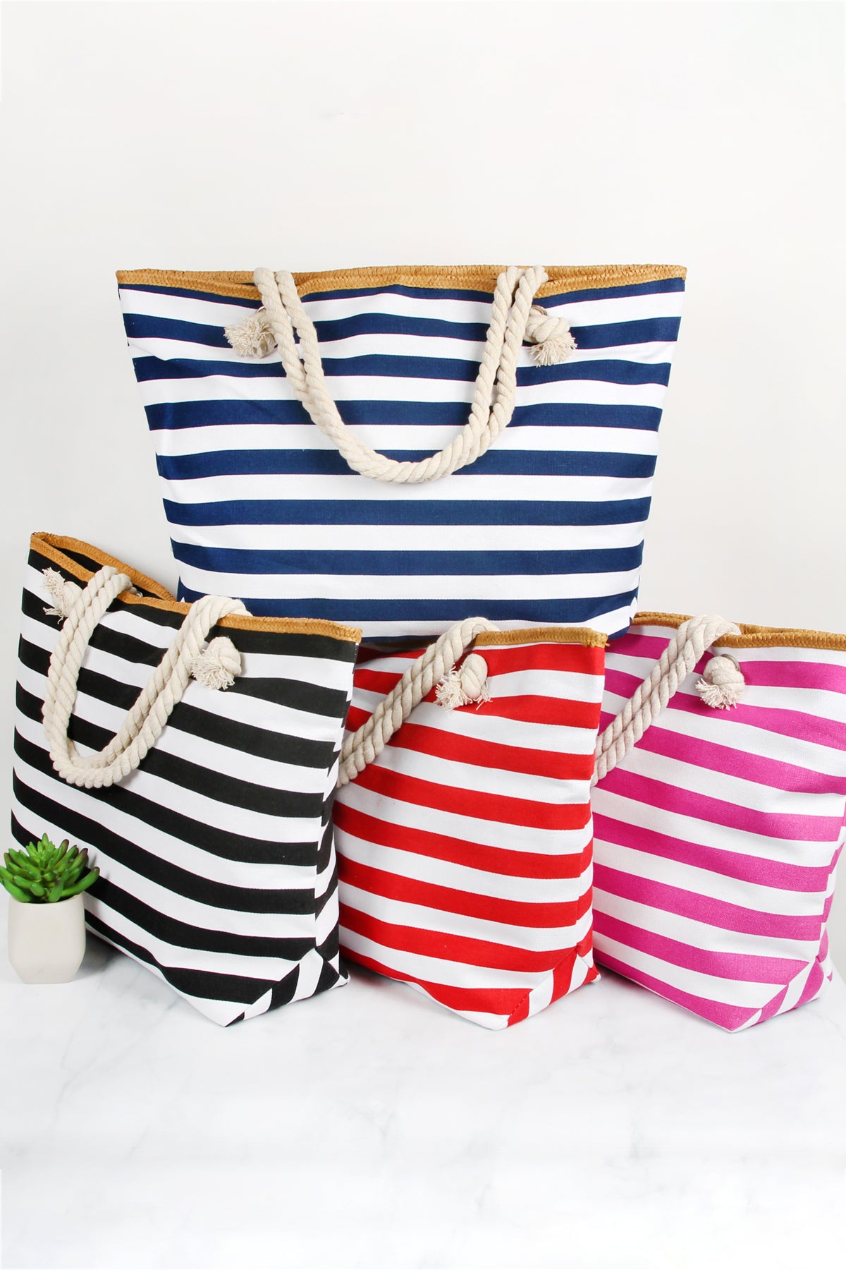 JUMBO STRIPE BAG/6PCS (NOW $4.50 ONLY!)