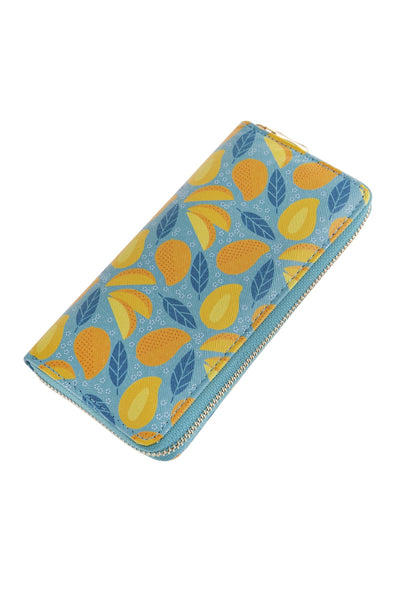 STYLE 4 FRUITS PRINTED ZIPPER WALLET - STYLE 4/6PCS (NOW $1.50 ONLY!)