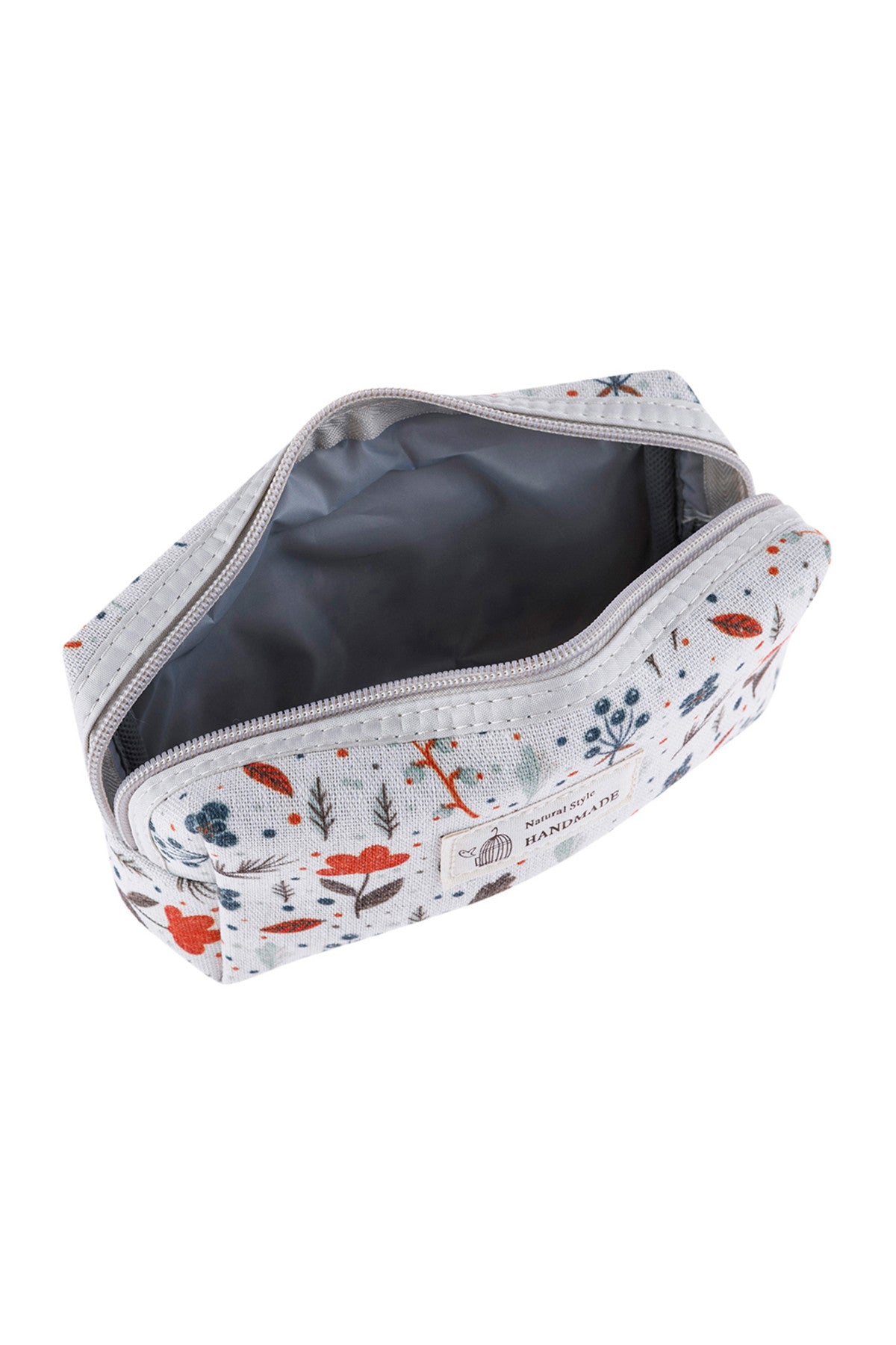 8 STYLE 8 TINY PLANT PRINT COSMETIC BAG /6PCS (NOW $1.50 ONLY!)
