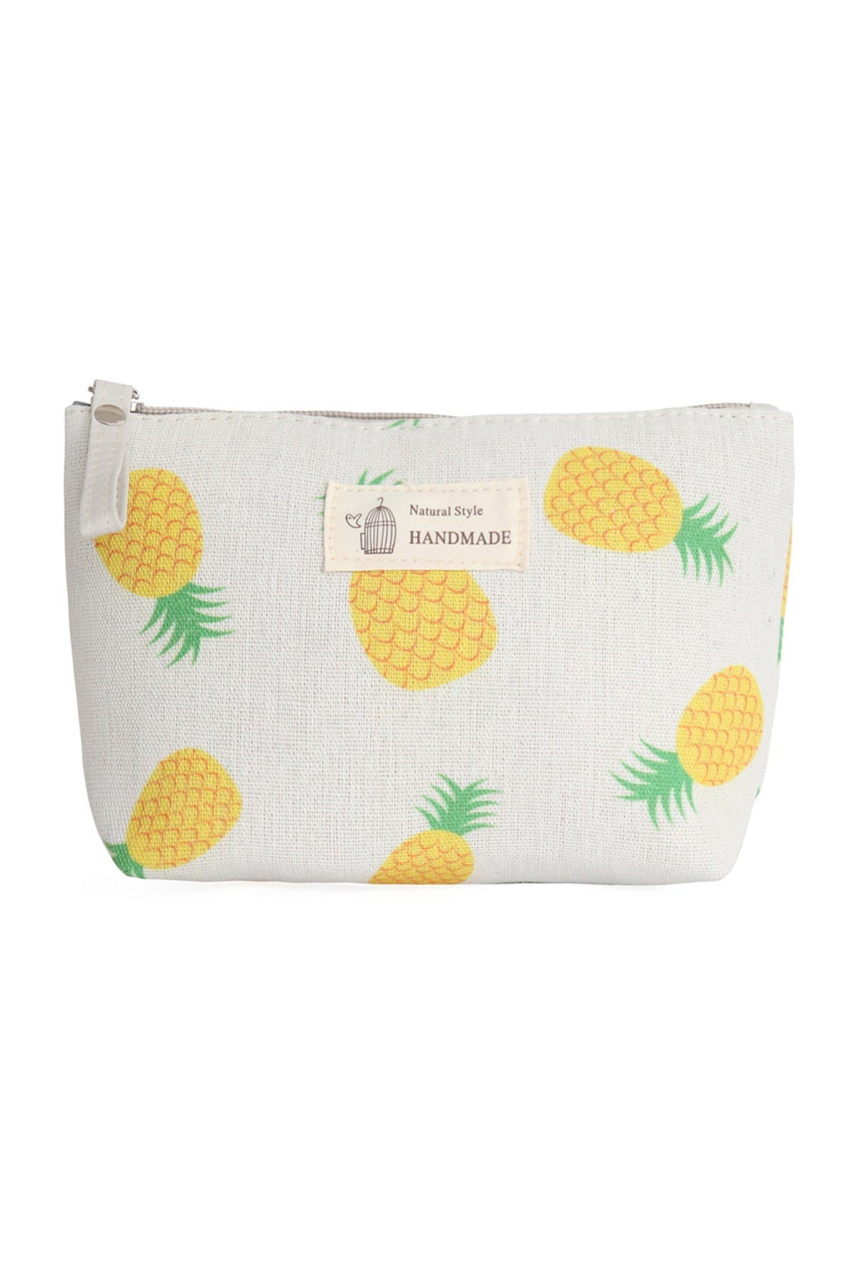STYLE 6 PINEAPPLE PRINT COSMETIC POUCH/6PCS (NOW $1.50 ONLY!)