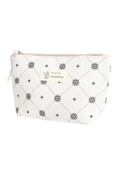 STYLE 9 DIAMOND PRINT COSMETIC POUCH/6PCS (NOW $1.50 ONLY!)