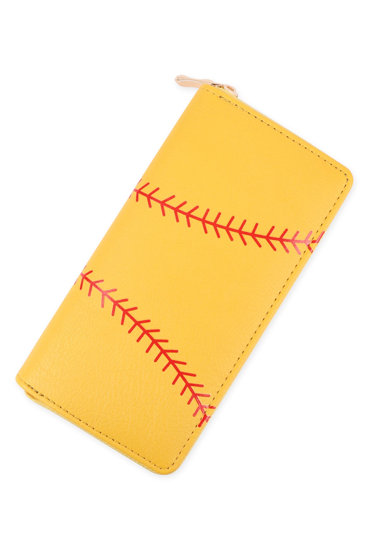 SPORTS ZIPPER LEATHER WALLET