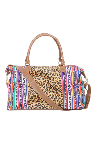 COW AND LEOPARD PRINT SLING TOTE BAG W/ REMOVABLE STRAP/6PCS (NOW $5.75 ONLY!)