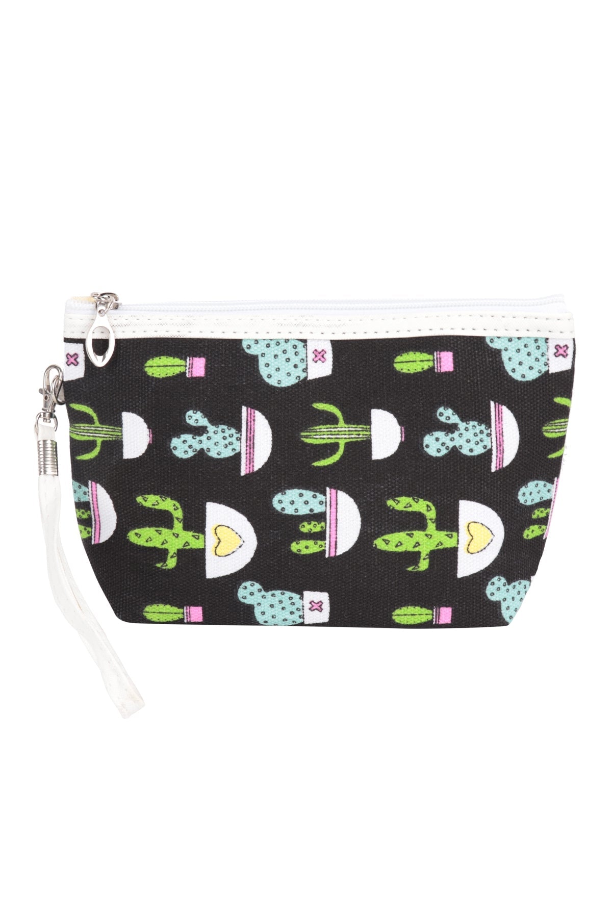 CACTUS PRINT COSMETIC POUCH BAG W/ WRISTLET (NOW $1.00 ONLY!)