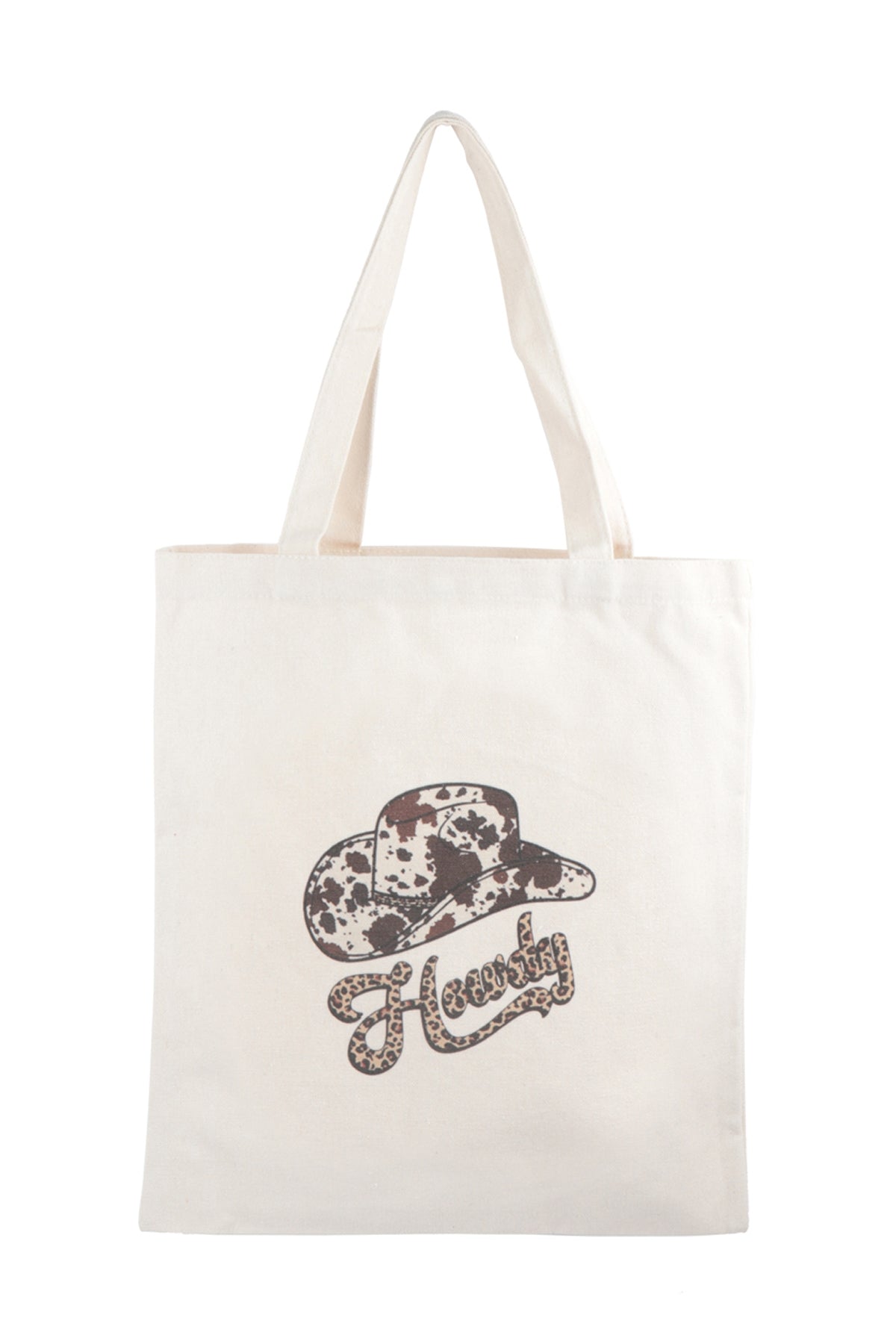 HOWDY PRINT TOTE BAG/6PCS