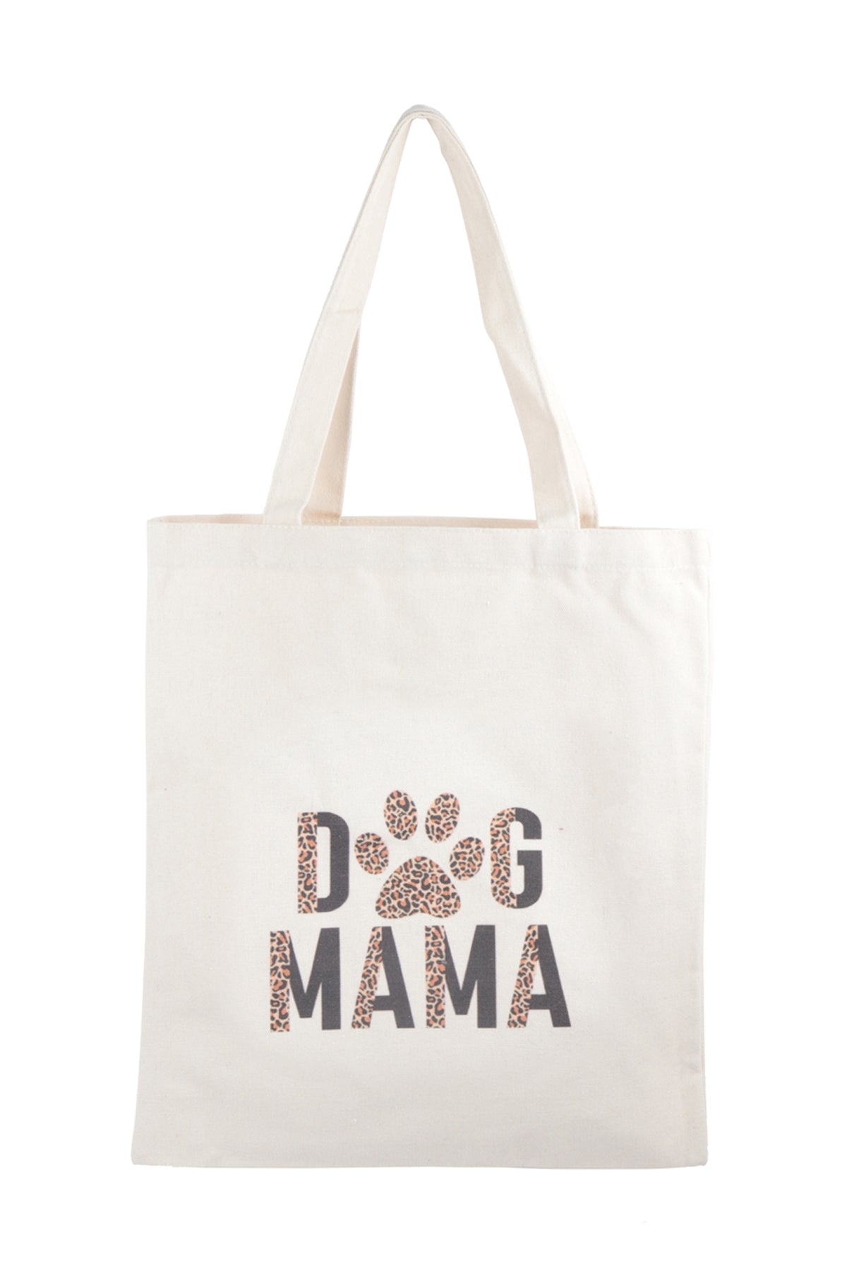 DOG MAMA PRINT TOTE BAG/6PCS