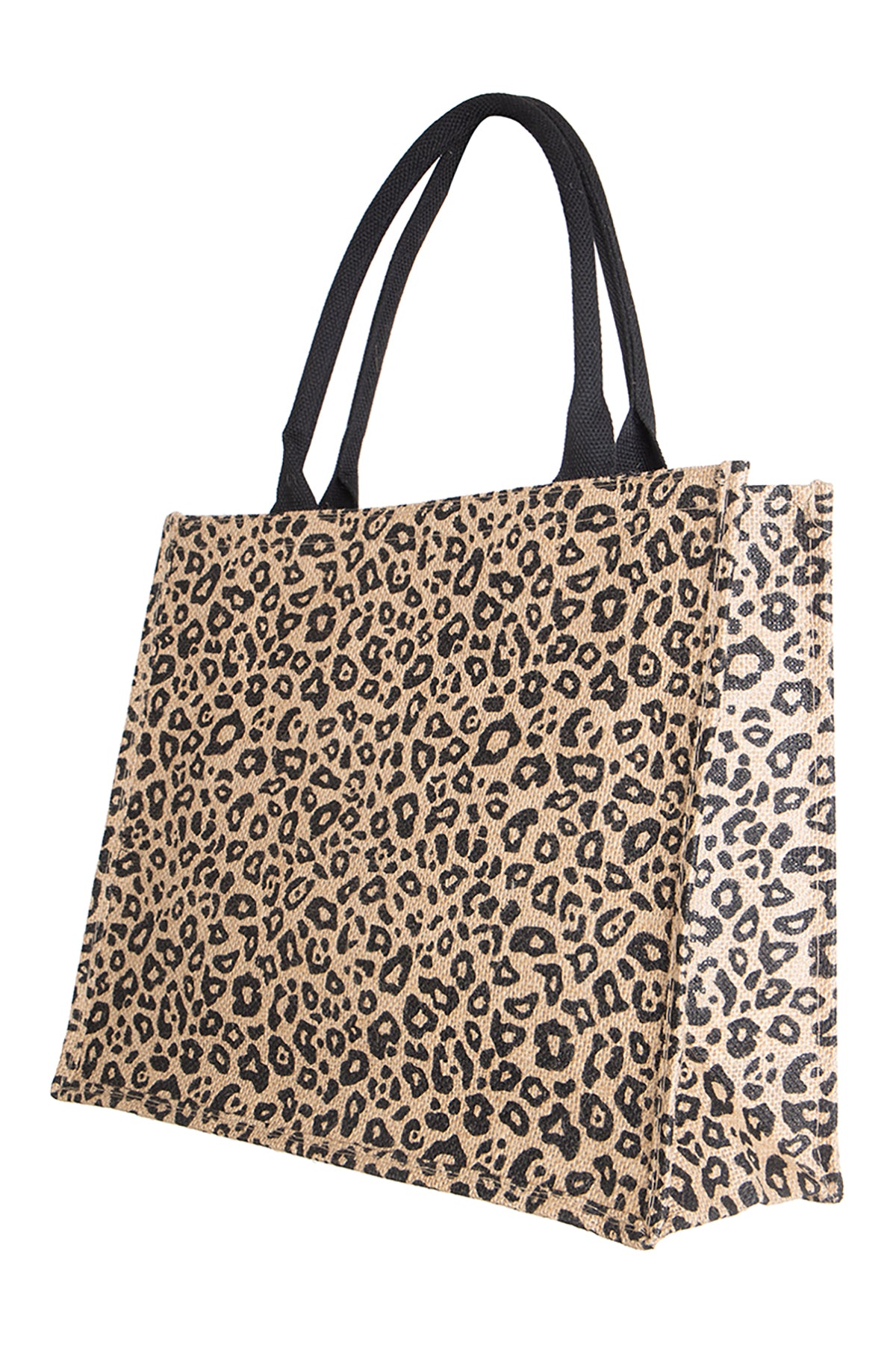 LEOPARD PRINT TOTE BAG