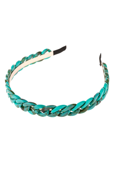 ACRYLIC CHAIN HEADBAND/6PCS