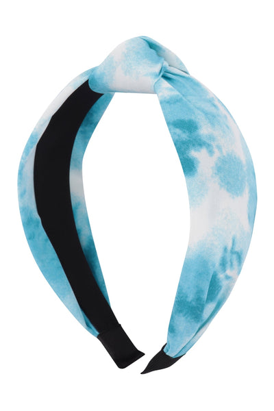 TIE DYE KNOTTED HEADBAND HAIR ACCESSORIES