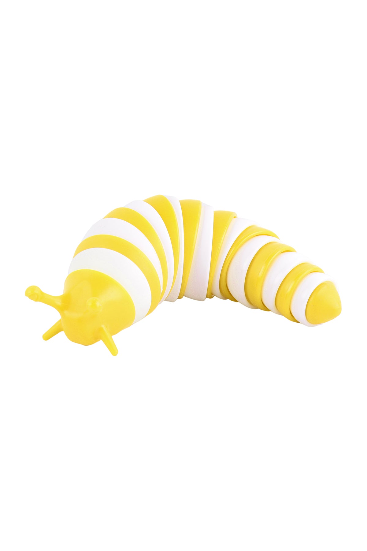 ARTICULATED SLUG FIDGET STRETCH SENSORY AND STRESS RELIEVER TOY ASSORTED