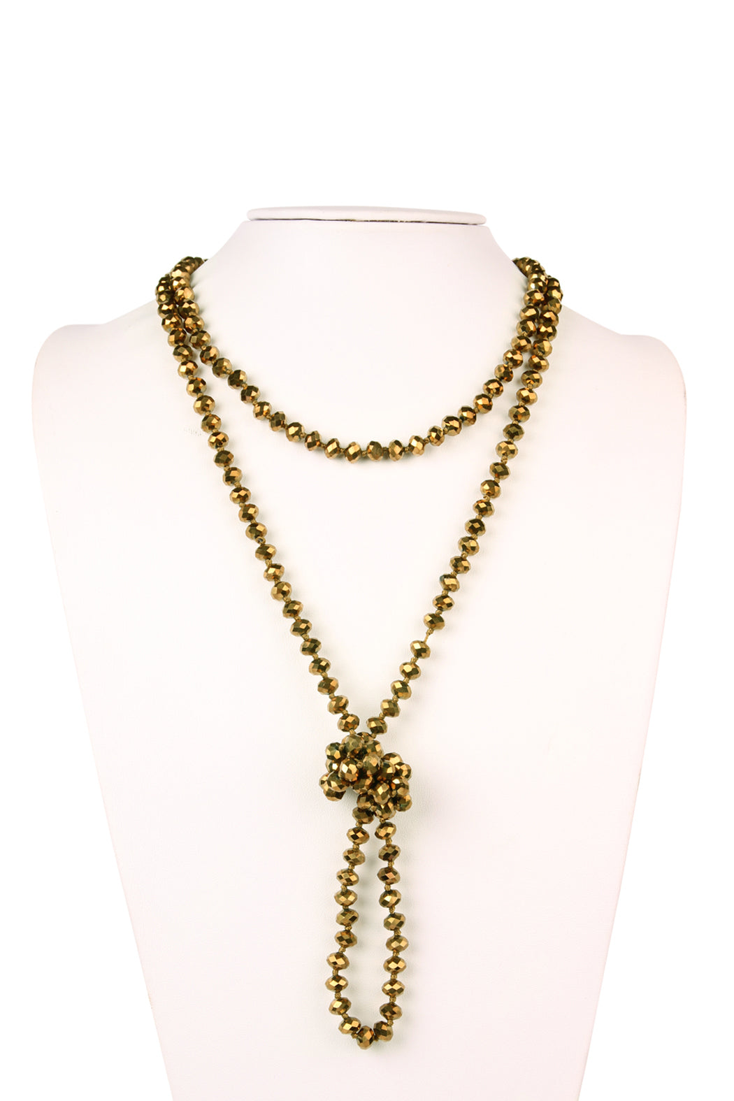 LONGLINE HAND KNOTTED NECKLACE