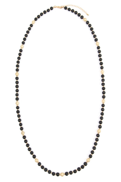WOOD BEAD NECKLACE (NOW $1.25 ONLY!)
