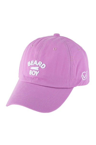 BEARD BOY EMBROIDERED CAP/6PCS (NOW $1.00 ONLY!)
