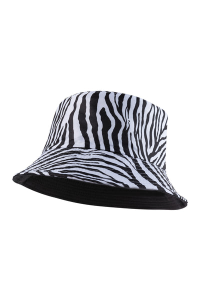 ANIMAL SKIN PATTERN BUCKET HAT