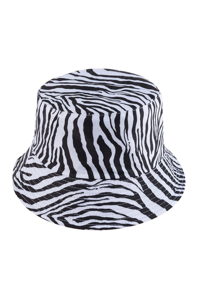 ANIMAL SKIN PATTERN BUCKET HAT
