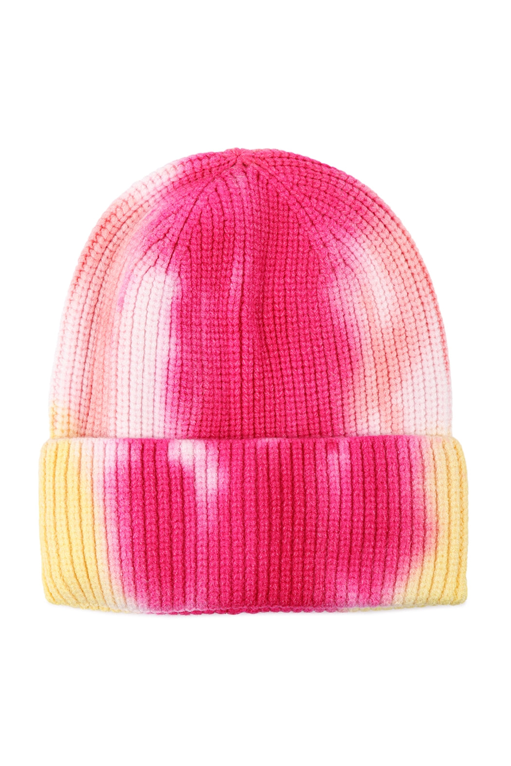 TIE DYE KNITTED MULTICOLOR BEANIE (NOW $1.75 ONLY!)