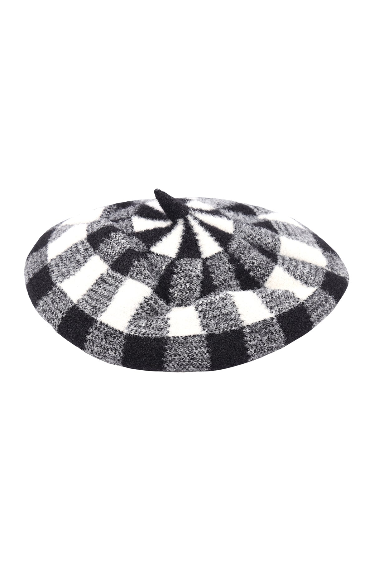 PLAID FASHION BERET HAT