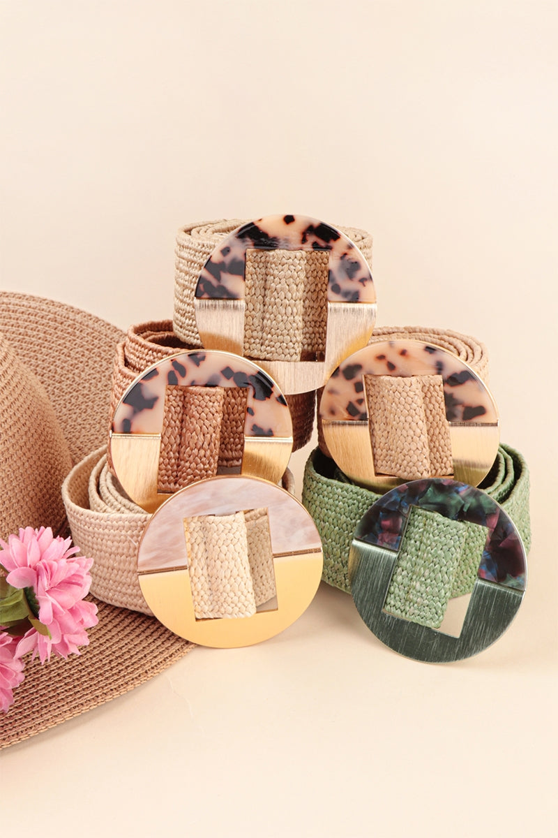 STYLISH BOHEMIAN FABRIC BREADED BELT/6PCS (NOW $2.50 ONLY!)