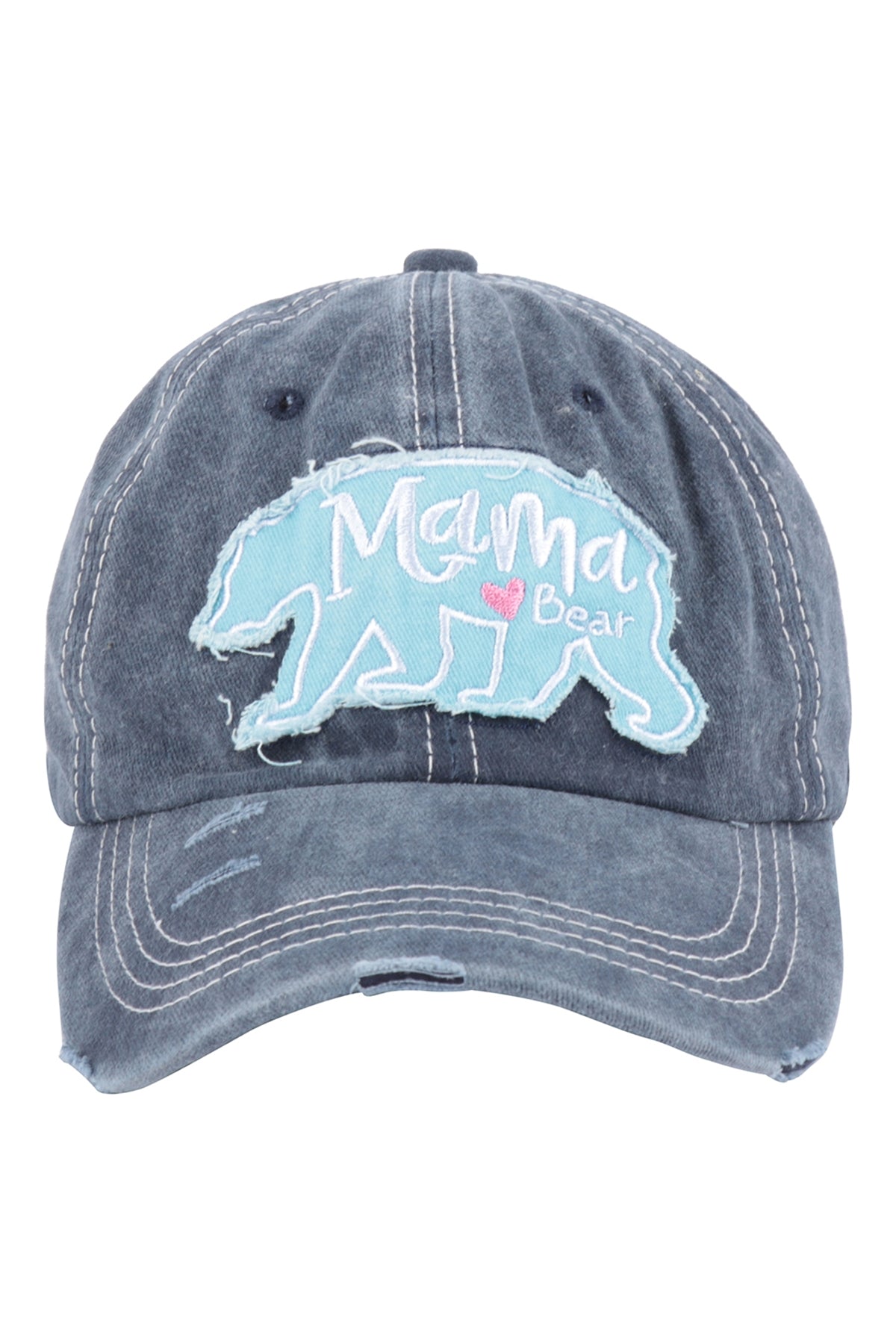 MAMA BEAR RUGGED STYLE BASEBALL CAP