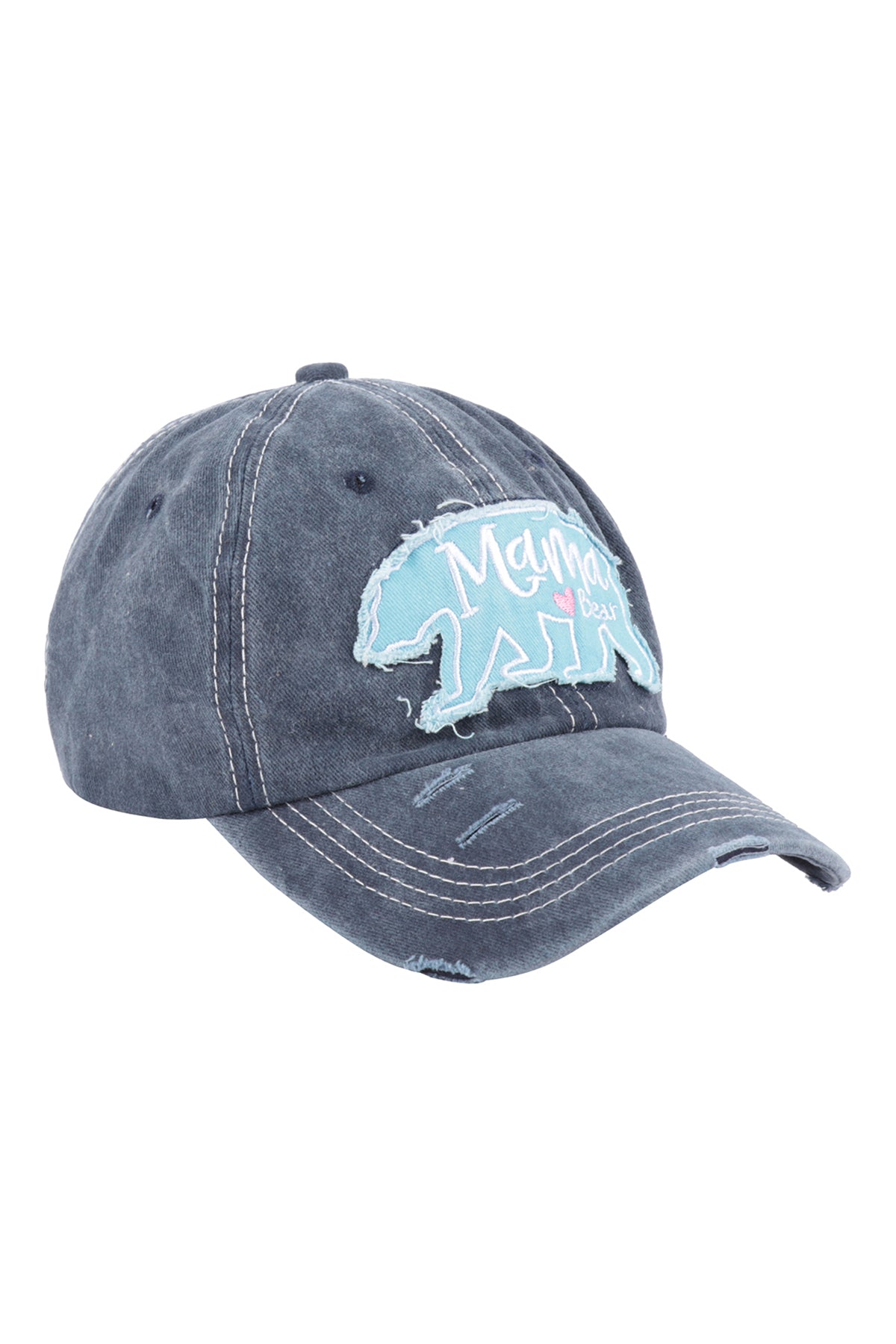 MAMA BEAR RUGGED STYLE BASEBALL CAP