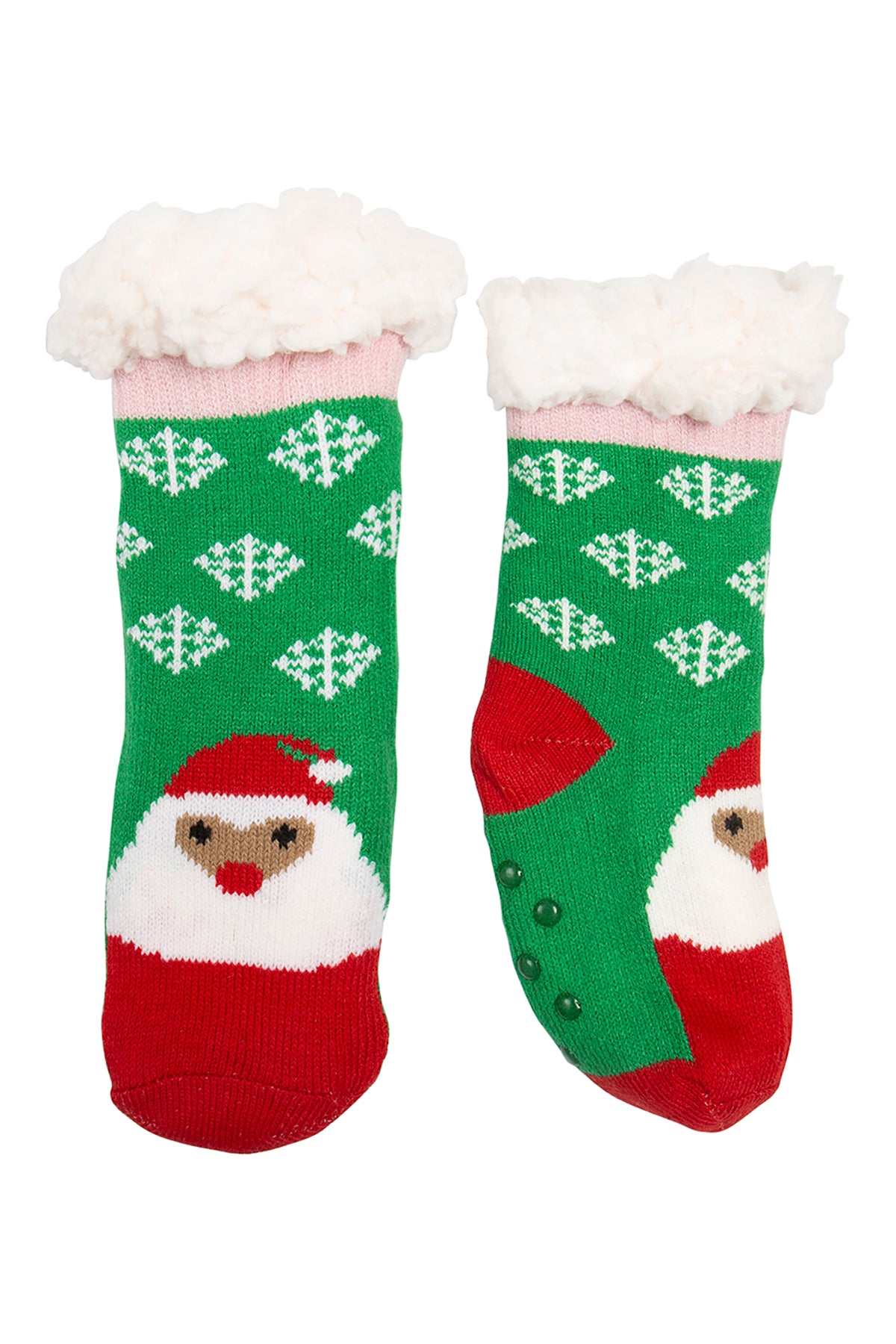 COZY CREW THERMAL NON SKID CHRISTMAS WINTER ASSORTED SET SOCKS