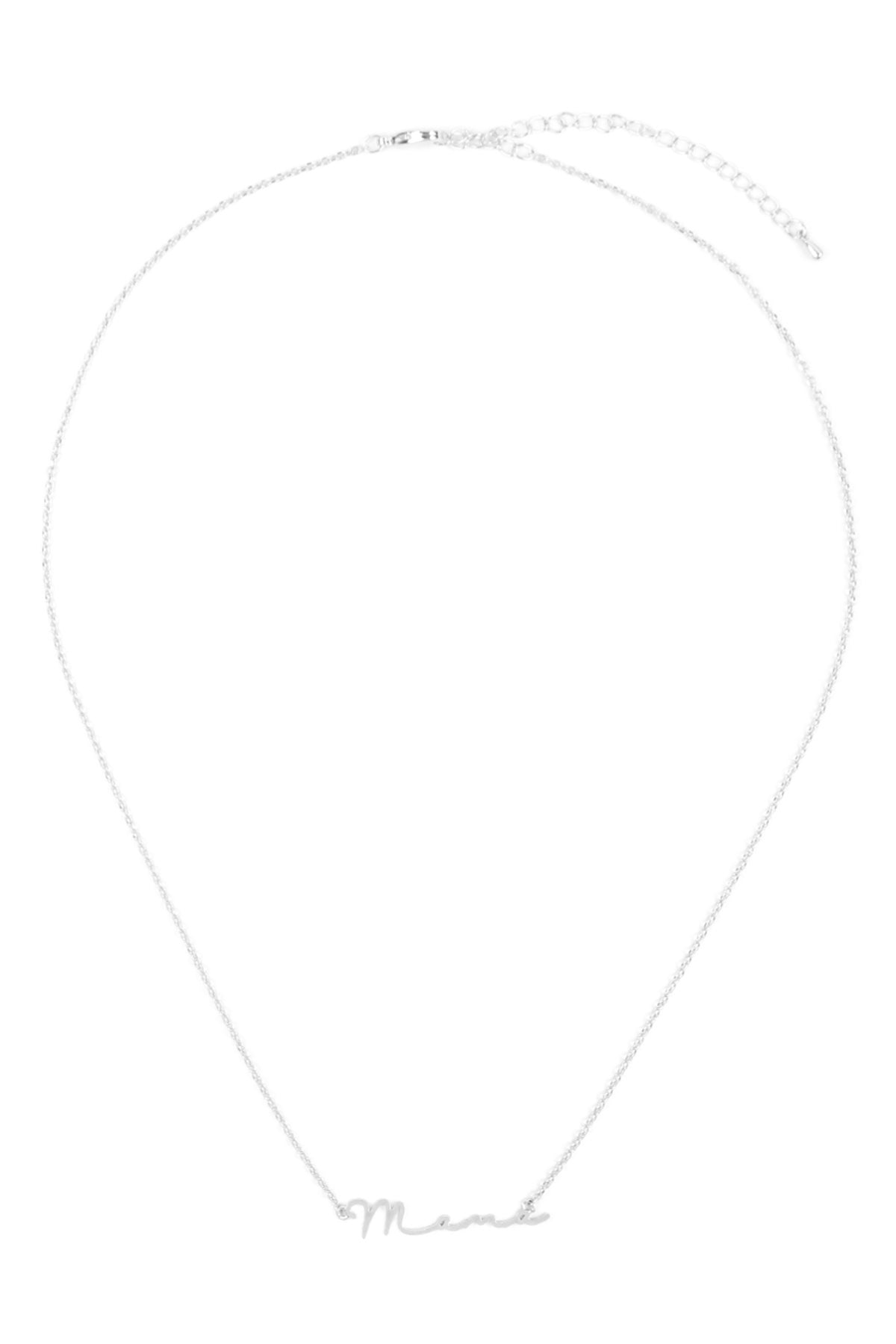 "MAMA" LETTER NECKLACE