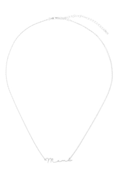 "MAMA" LETTER NECKLACE