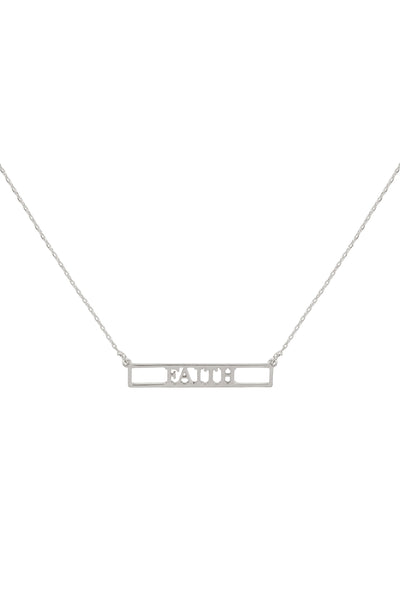 CUT OUT BAR NECKLACE (NOW $2.00 ONLY!)