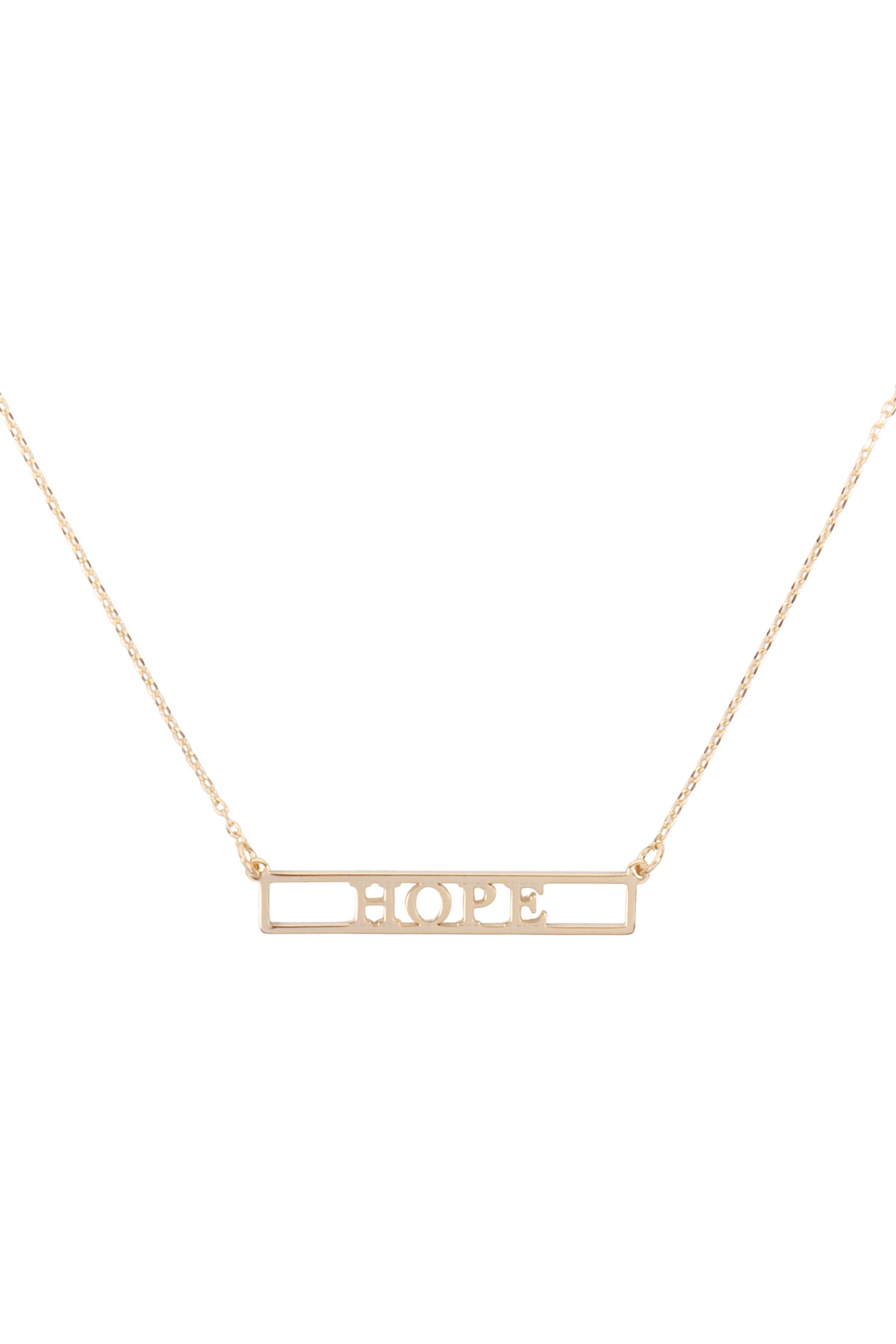 CUT OUT BAR NECKLACE (NOW $2.00 ONLY!)