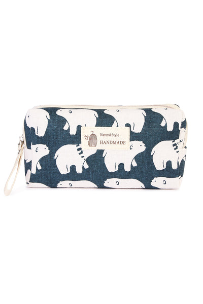 POLAR BEAR COSMETIC POUCH