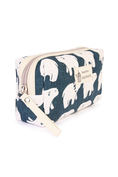 POLAR BEAR COSMETIC POUCH