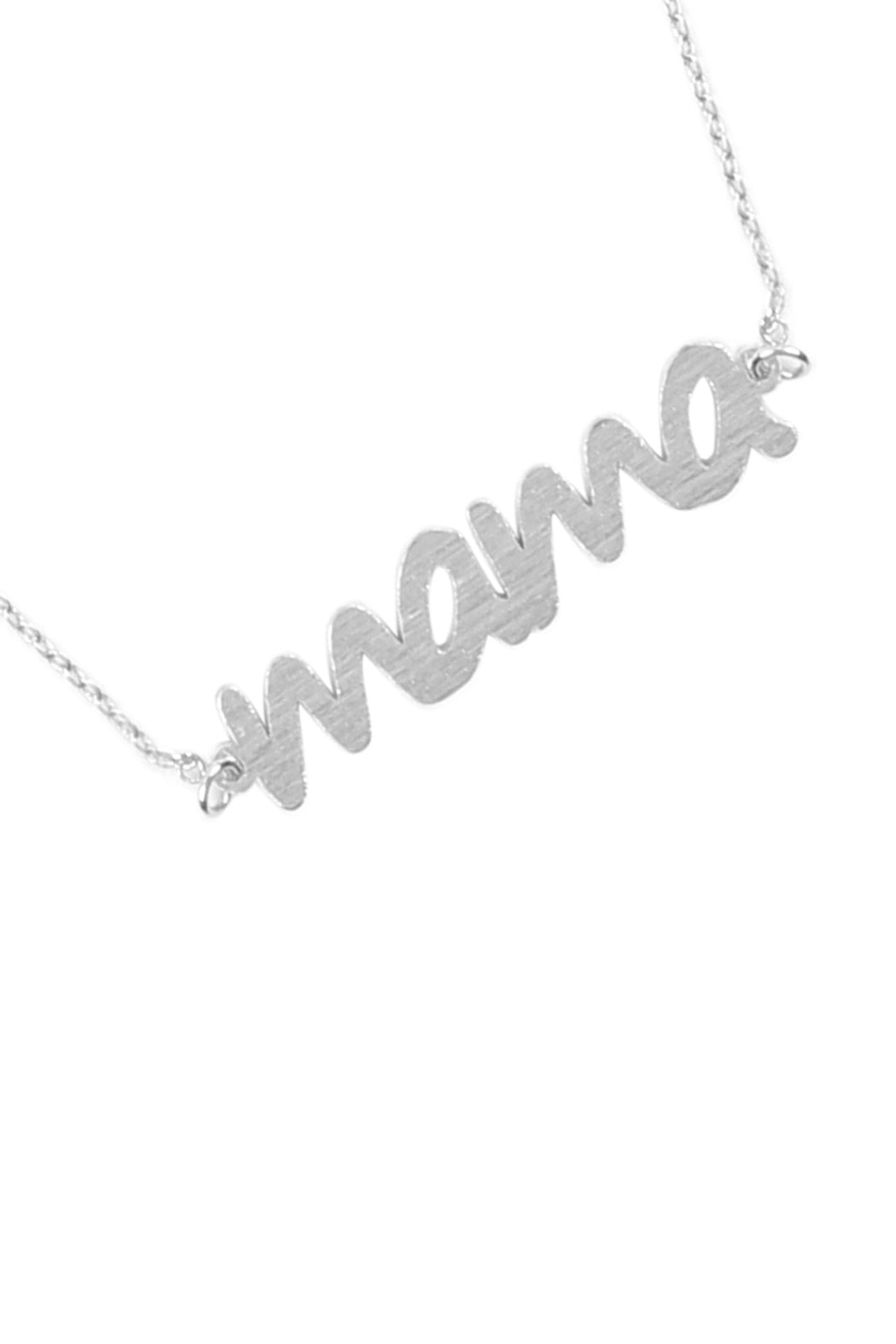 "MAMA" LETTERING NECKLACE