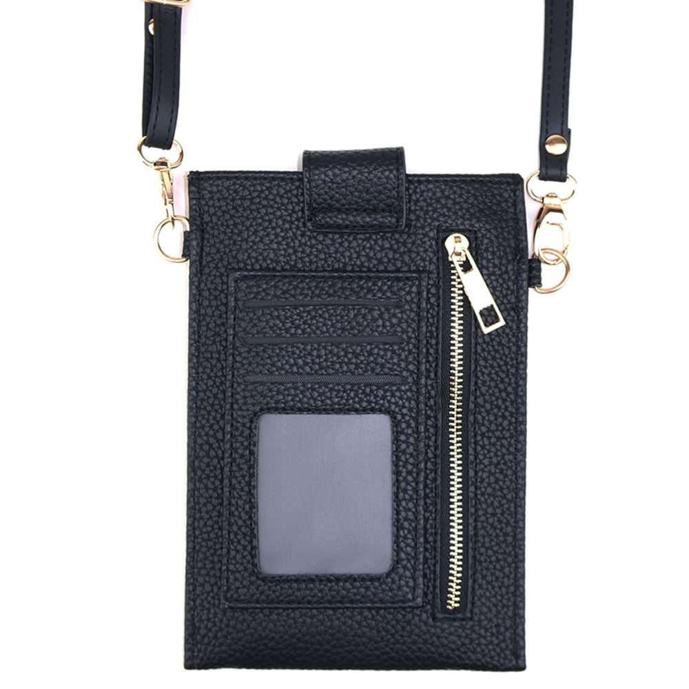 SOLID WALLET & PHONE CROSSBODY BAG (NOW $ 4.50 ONLY!)