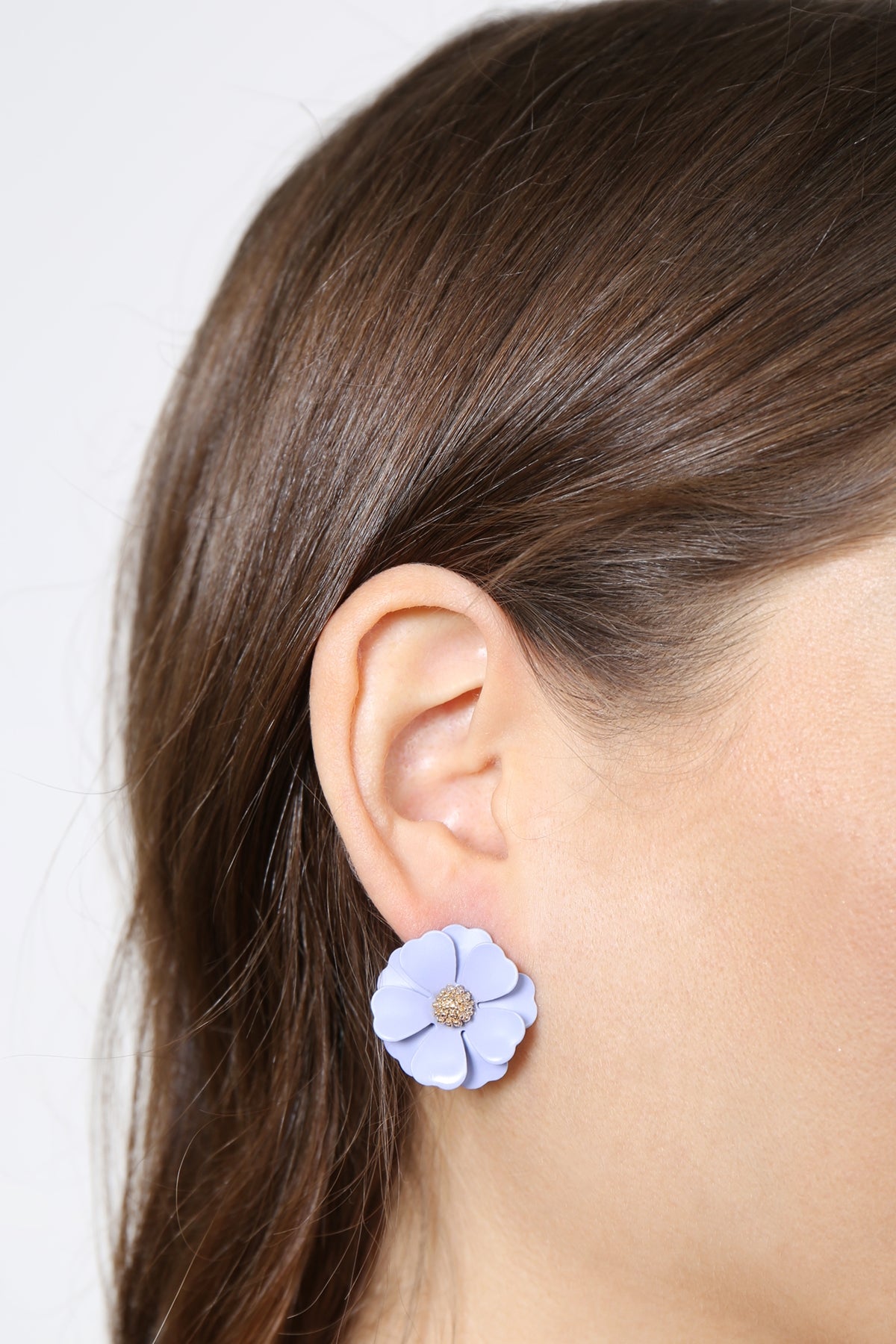 3 SET FLOWER POST EARRING