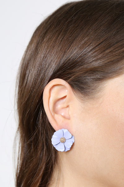 3 SET FLOWER POST EARRING